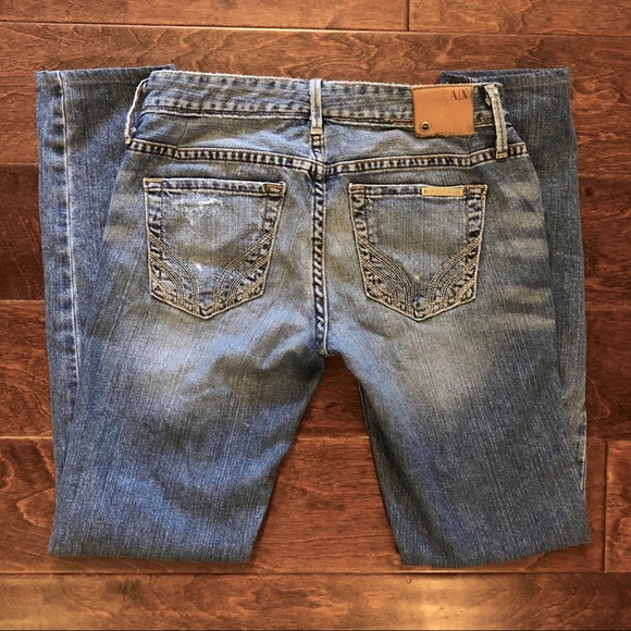 Armani Exchange Heavy Destroy Jeans - Picture 2 of 3